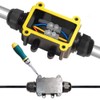 YIXISI 2 Pieces Junction Box, 3-Pin IP68 Waterproof Junction Box,