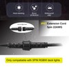 Sumaote 3.28ft 1m 5Pin Extension Cable Wire with Male and