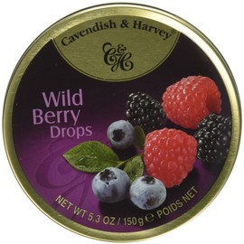 5.3Ounce Tin-Cavendish & Harvey Wild Berry Drops
