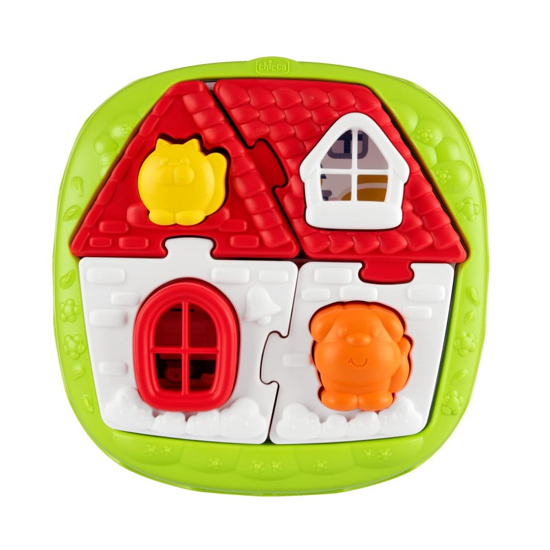 CHICCO 2-in-1 House & Farm Puzzle