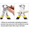 SPEEDWOX Mini Linesman Pliers Wire Cutter 4.5 Inch Multipurpose Combination