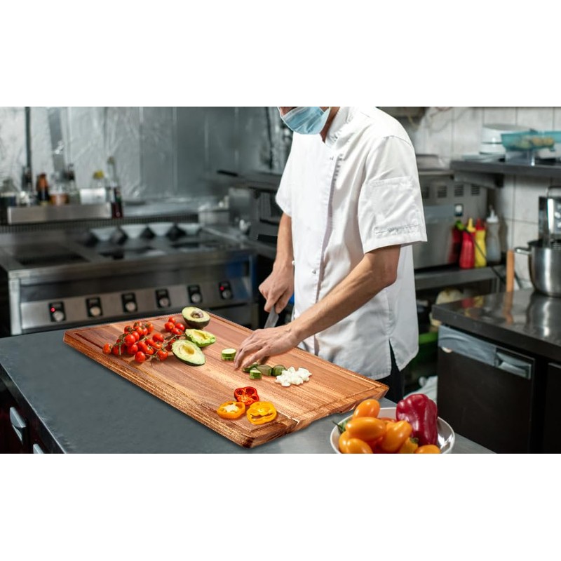 20" XL Extra Large Wooden Cutting Boards for Kitchen Charcuterie