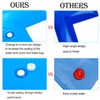 2pcs Water Bags for Pool Cover Inground, Leakproof Corner Water