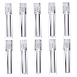 Gogogmee Hydrating Lip Oil Vials 10pcs Lip Bottles Set Refillable Roll Smooth Ball for Even Oil Distribution for Sisters