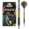 GOAT - Athlete Yellow Brass Steeldarts 12 Gram, Incl. 3