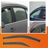 WGGDRAQQ 4Pcs Window Visor Rain Guard Deflector for Acura MDX