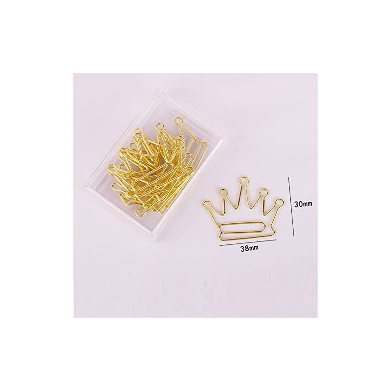 CLIPS DE PAPEL, 100 Pcs PROCESO DE ELECTROLLACIÓN ANI RODPLACIÓN