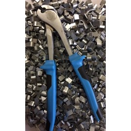 rabbitnipples.com J-clip Pliers Heavy Duty FREE SHIPPING J- clips plier w/ 2 lbs of J-clips jclips