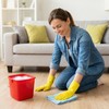 6 Pcs 3 Quart Small Bucket Square Detergent Sanitation Bucket