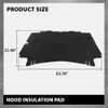 G-PLUS Hood Insulation Pad 1/2" Heat Blanket & Clips Compatible