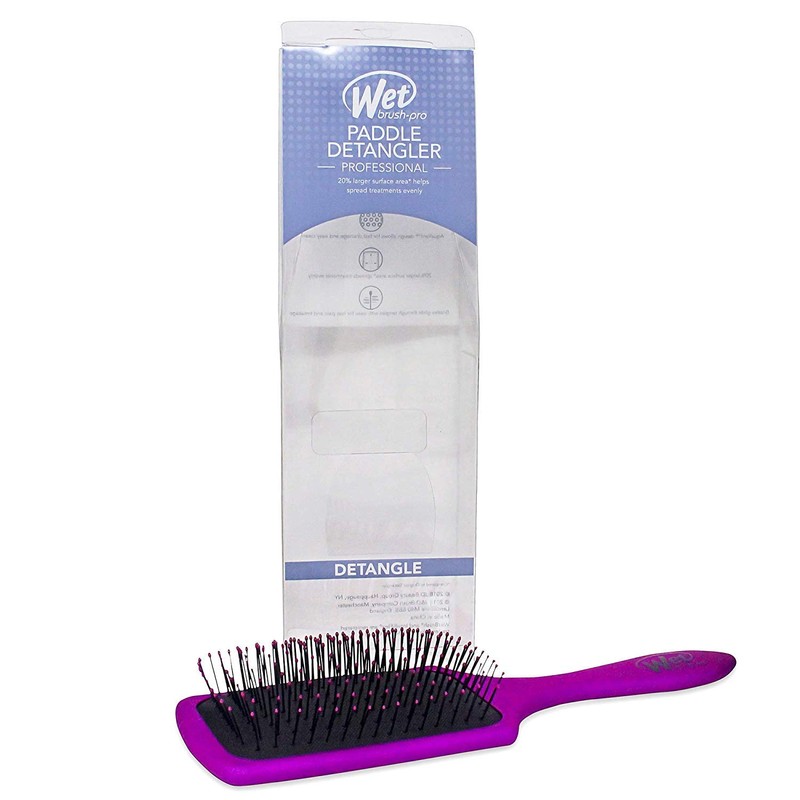 Wet Brush Pro Paddle Brush Detangler, Purple