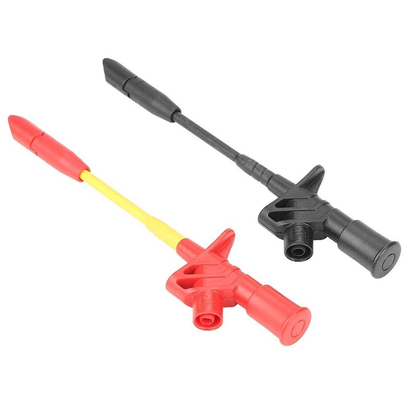 Grab Clamp Multimeter Test Probes Pack of 2 Fully Insulated