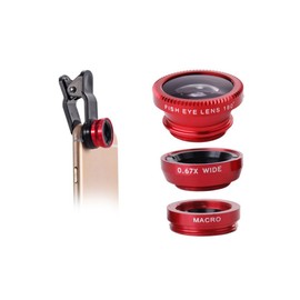 Mikinona Wide Angle Macro Telephoto Lenses Set Universal Clip-on Phone Lenses Australia