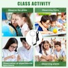 Xinnun 50 Pack Kids Magnifying Glasses Bulk Mini Handheld Magnifier