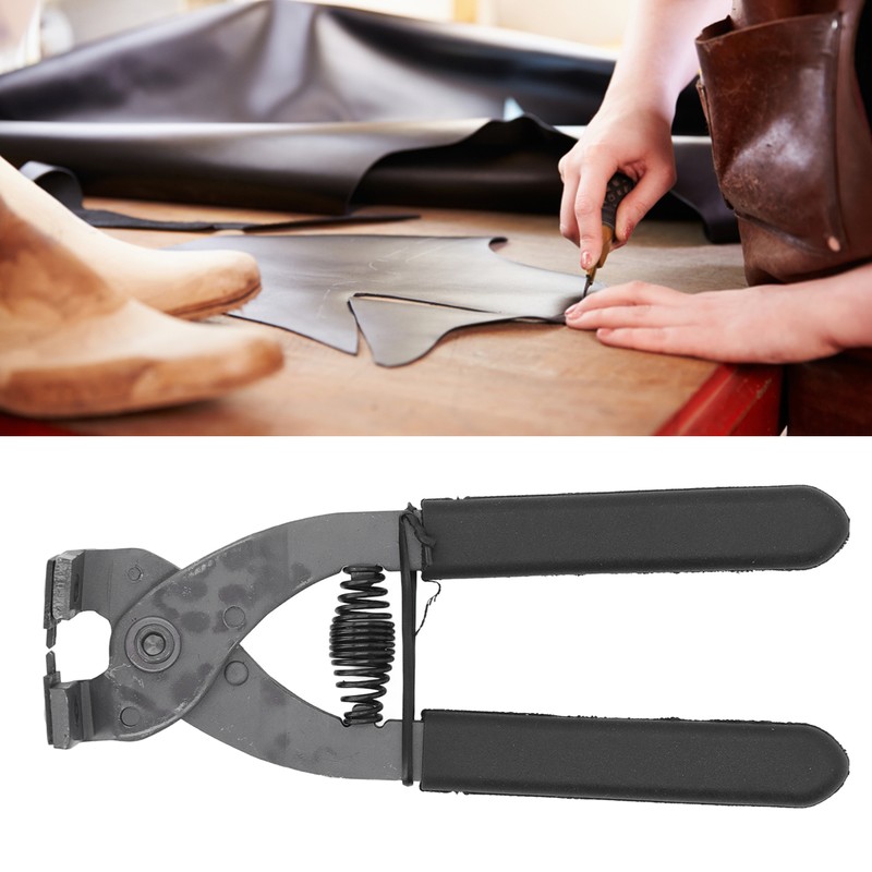 Leather Silent Pliers 4mm 2 Teeth Leather Pliers Rhombus Awl