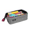 ZIPIT Lenny Pencil Case | Large Capacity Pencil Pouch |
