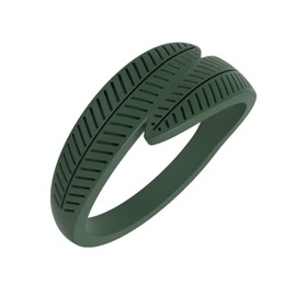 Enso Rings Nature Accent Ring - Banana Leaf Spruce - Size 4