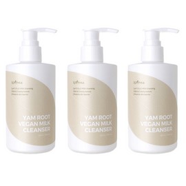 Isntree Yam Vegan Milk Cleanser 220ml 3pcs / 이즈앤트리 참마 비건 밀크 클렌저 220ml 3개