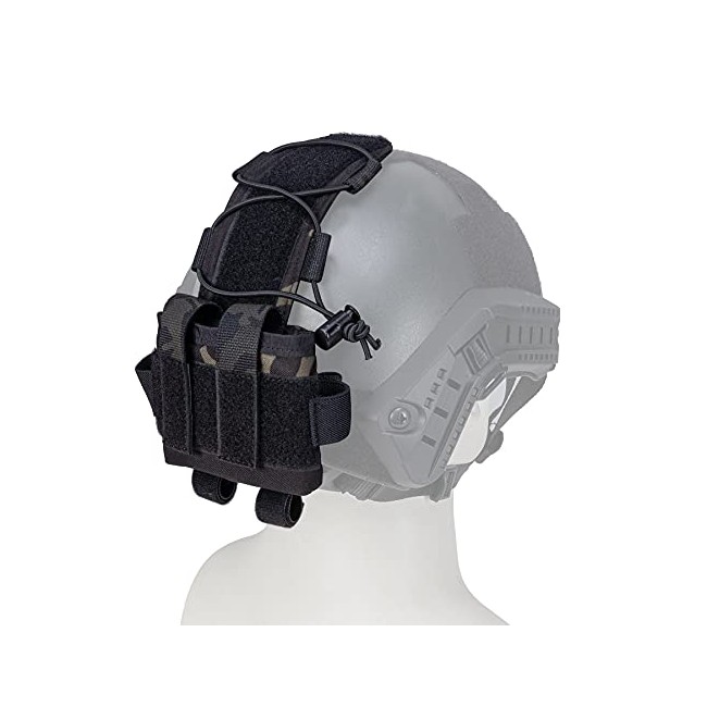 IDOGEAR Tactical Helmet Removable Rear Pouch NVG Weight Battery Pouch Airsoft 