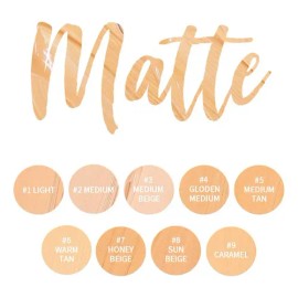 Bases De Maquillaje Ultramo Matte Larga Duración Full