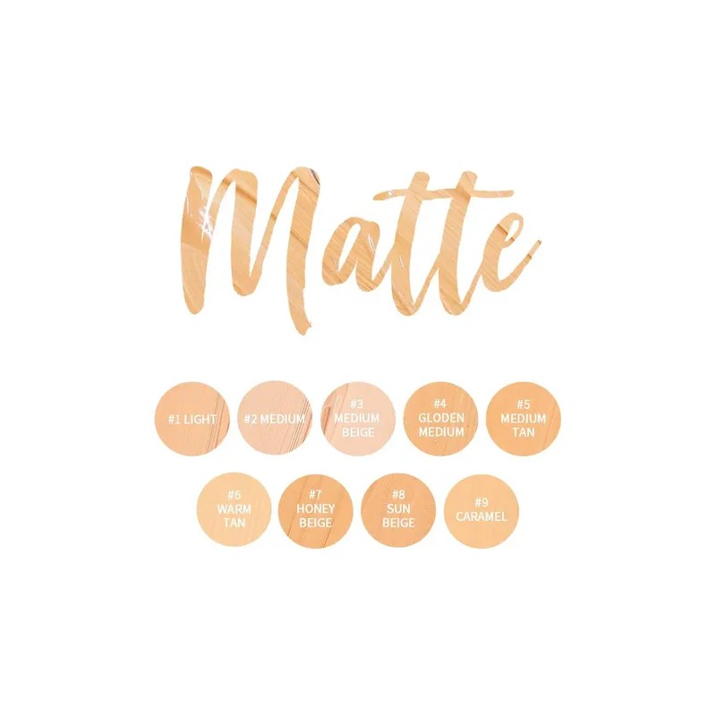 Bases De Maquillaje Ultramo Matte Larga Duración Full