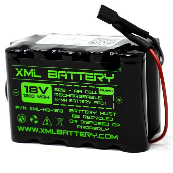 (1 Pack) XML Battery 18V 1.3Ah Battery SV780-N XB780N SV760 Series SV780_N_14 SV780N SV780 Replacement Compatible with Shark