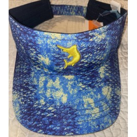 Reel Legends NWT Reel Legends Blue Sun Visor Fishing Hat Cap One Size