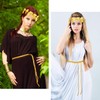 3 Pieces Roman Head Wreath Gold Leaf Crown Headpieces Roman