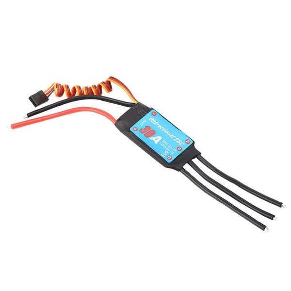 No Braking Bidirectional 1:1 Power Output Rc Ship Esc Two‑Way