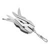 NUZAMAS Multitool Pliers Keychain Screwdriver Stainless Steel Outdoor Portable Mini