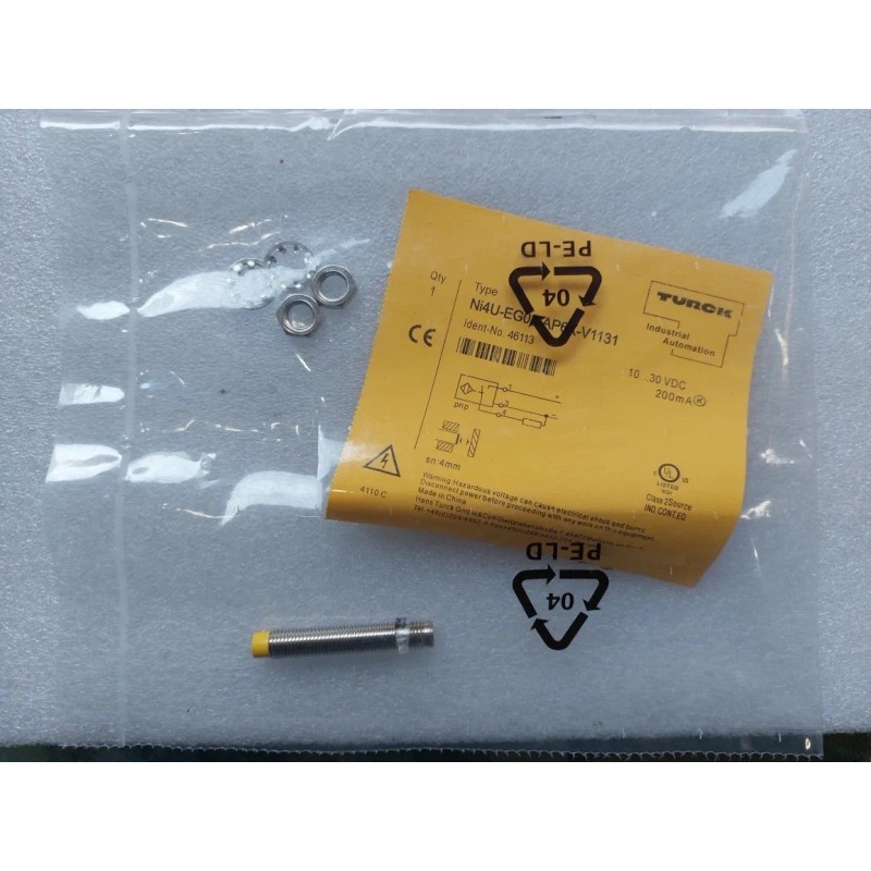Ni4u-eg08-ap6x-v1131 Sensor Inductivo Pnp Marca Turck