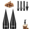 FENGCHUANG 2pcs 32 mm Wood Splitter Drill Bit Set with