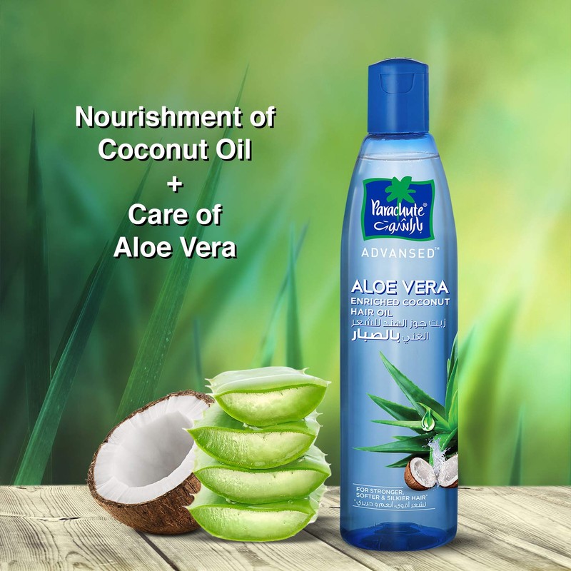 Parachute Advansed Aloe Vera Enriched Coconut Hair Oil, 250 ml
