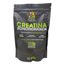 Creatina Monohidratada Altus Natura De 450 Gr Sin Sabor