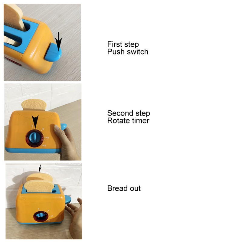 Children Simulation Home Appliance Juicer Mixer Bread Machine Kitchen Cooking