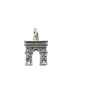 Arc de Triomphe Charm Pendant .925 Sterling Silver
