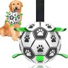 Pelota De Fútbol Para Perros Con Correas Juguete Interactiva Futbol