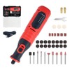 Werktough Cordless Rotary tool with deluxe 40pcs accessories Mini Grinder