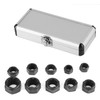10 Pcs Nut Remover Set for Impact Nuts, Screw Extractors,