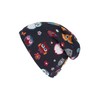 Sterntaler Baby Girl Slouch Beanie Owl Hat, navy
