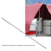 Boat Cover Telescoping Support Pole High Stability Lightweight Durable Rugged