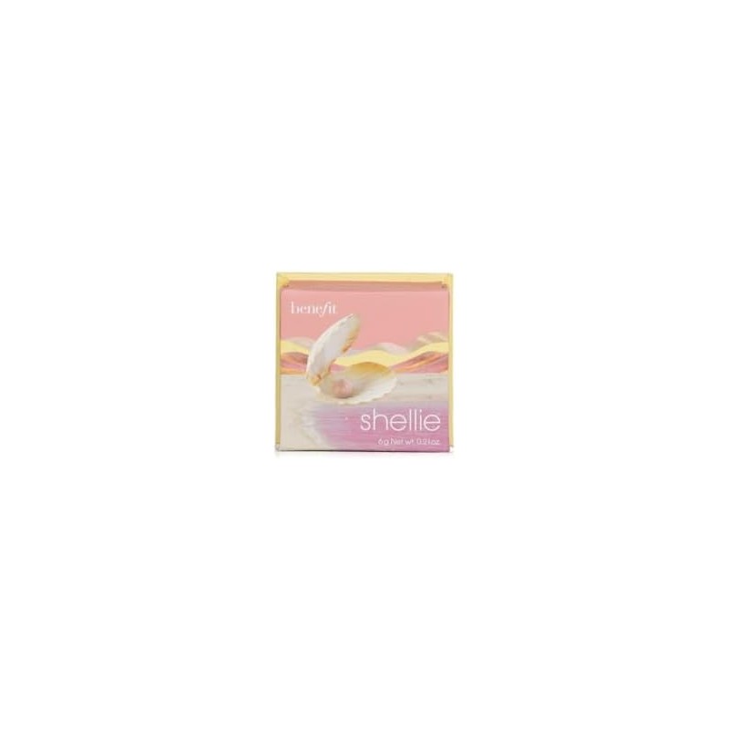 Benefit Shellie Warm Seashell-Pink Blush Mini, 0.21 Ounce