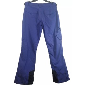 Slalom Women's Cargo Snow Pants Deep Cobalt - Small