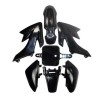 Unbranded Black Handlebars Grips & Plastics Kit Seat Tank for