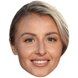 Leah Williamson (Blonde Hair) Celebrity Mask, Flat Card Face, Fancy Dress Mask