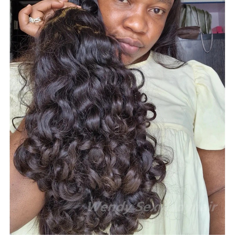 Lace Front Wigs Burmese Curly Cuticle Aligned Raw Pixie Curly