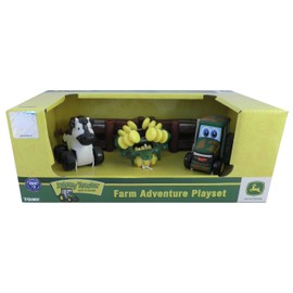 Tomy 37722 - John Deere Johnny und Seine Freunde Abenteur Spielset - Sortiment