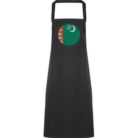 Hippowarehouse Turkmenistan Flag Apron kitchen cooking painting DIY onesize adult