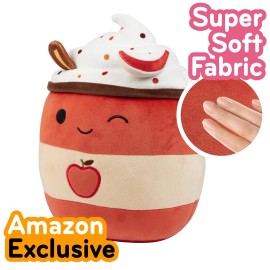 Squishmallows Small Red Squishmallow Toy Figure Ultra Soft Cuddly Fall Themed Collectible 1...