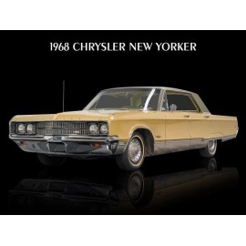 1968 Chrysler New Yorker Four Door Sedan NEW Metal Sign: 12x16" Ships Free